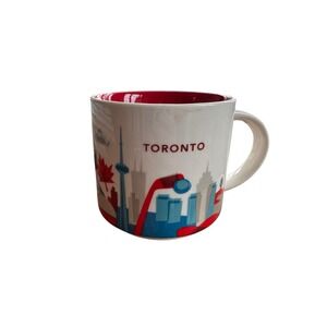 Starbucks Toronto CANADA "YOU ARE HERE" Collection 14 oz Tea Coffee Mug Cup